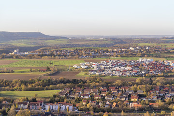 around Einkorn near Schwaebisch Hall