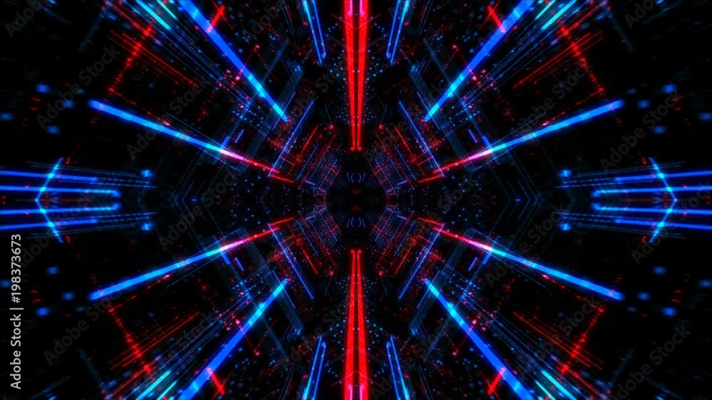 Poster abstract digital abstract virtual city. scanning city for hackers attack concept. software developer