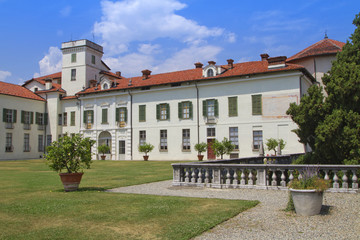Fototapeta na wymiar Masino, Castello di Masino, Torino, Piemonte, Italia