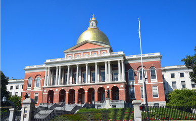 Massachusetts State House in Boston