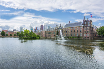 Obraz premium Binnenhof (Dutch parliament), Hague, Netherlands