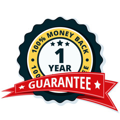 One year money back guarantee