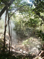 Vulcanic landscape of Costa rica