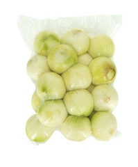 Vacuum sealed onion