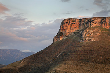 Landscape in Parapotamos near Igoumenitsa. Epirus Region. Greece