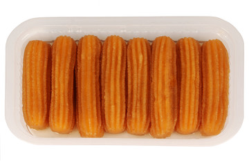 Traditional Turkish dessert tulumba