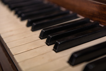 Fototapeta na wymiar piano keys music instrument