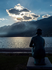 Abend am Lago Maggiore (Ascona)