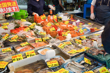 築地の売店