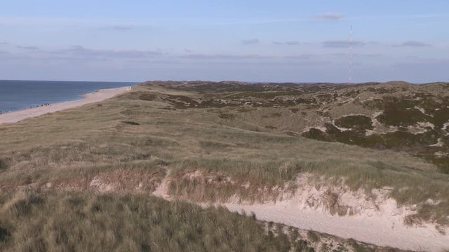 Dunes on Sylt, Germany.
