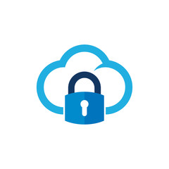 Security Cloud Logo Icon Design