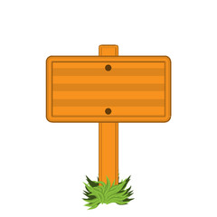 Orange boards label. Stock illustration