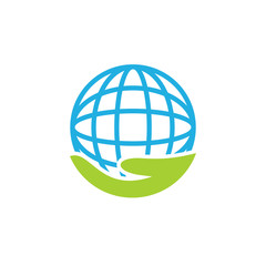 Care Globe Logo Icon Design