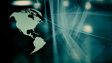 International tech dark green wallpaper