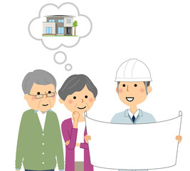 現場監督　打合せ