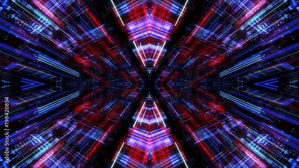 Poster abstract technology pattern with connecting lines and dots. digital scientific, matrix particles gri