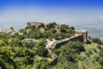 Nimrod Fortress in Israel