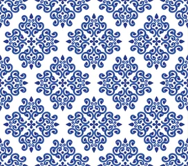 Fotobehang ceramic tile pattern seamless © flworsmile