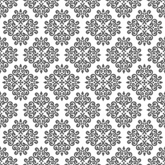 damask seamless pattern vector