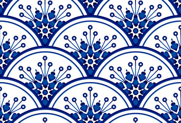 porcelain pattern seamless