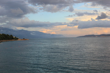 Croatia Coastline Sunset Ocean Highway Dubrovnik