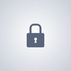 Lock icon, padlock icon