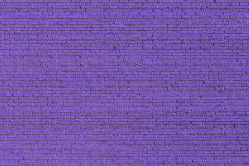 Purple brick wall for background or texture