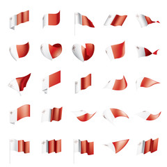 Malta flag, vector illustration