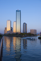 Obraz premium 夕暮れのOBP