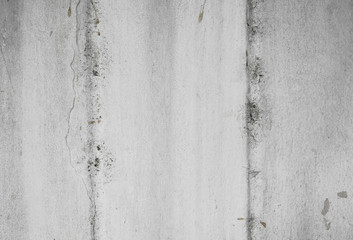 White cement wall with mold texture background, Crack, Grunge, Copy space
