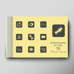 Album for painting. Leaflet cover presentation abstract geometric background