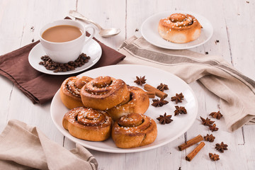 Cinnamon rolls. 