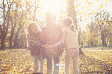 Fototapeta premium Cheerful children.