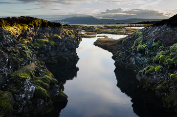 Thingevllir National Park Iceland