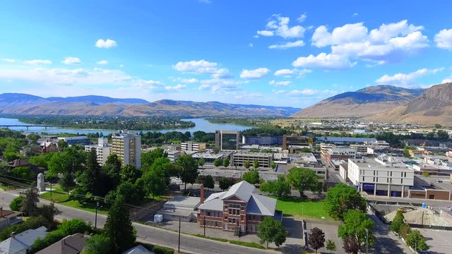 Downtown Kamloops / Thompson Glacier River  BC Canada