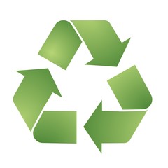 Obraz premium Recycle logo, circle, natural, green, ecology, recycling set of round symbol icon vector design