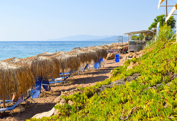 The Kalo Nero Beach.