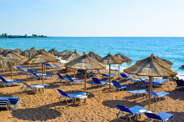The Kalo Nero Beach.