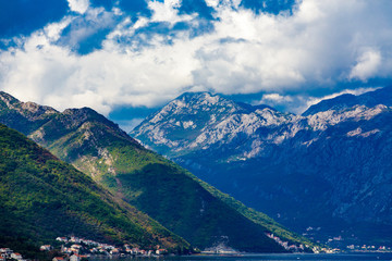 Montenegro Mountains Under Stormy Clouds