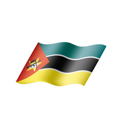 Mozambique flag, vector illustration