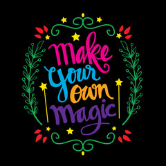 Make your own magic quotes