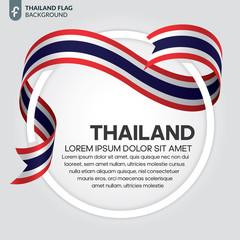 Thailand flag background