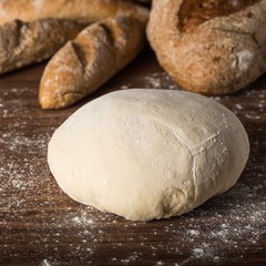 Bread Dough on tablet