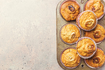 Healthy out banana muffins