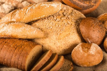 Assorted products breads