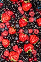 Mixed colorful Berries