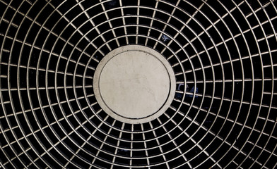 close-up old Compressor grills texture. Abstract background