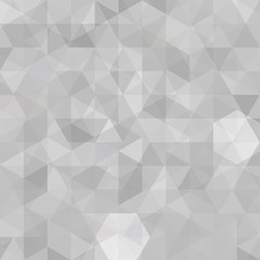 Abstract vector background with gray triangles. Gray geometric vector illustration. Creative design template.