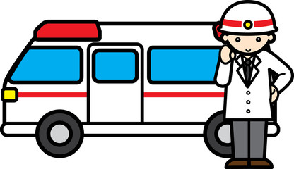 救急車と緊急救命士 © scb13