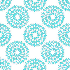 Abstract pattern from geometric shapes